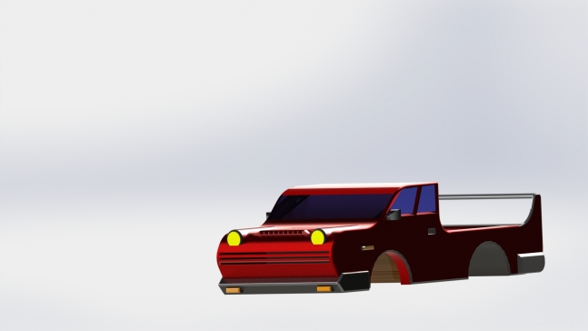 G058268-X经典皮卡=卡车吊车