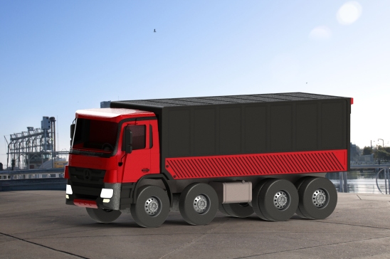 G058454-卡车 (22)=卡车吊车