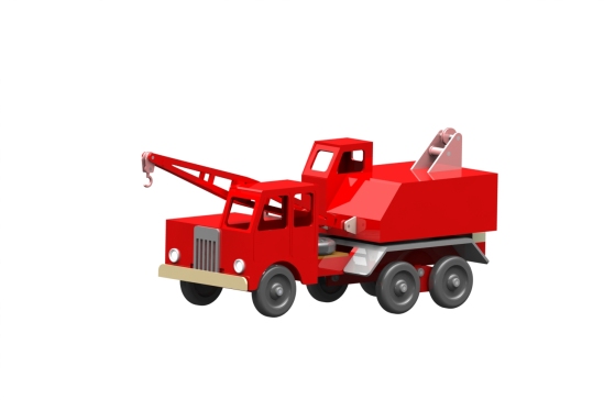 G058549-卡车模型 (4)=卡车吊车