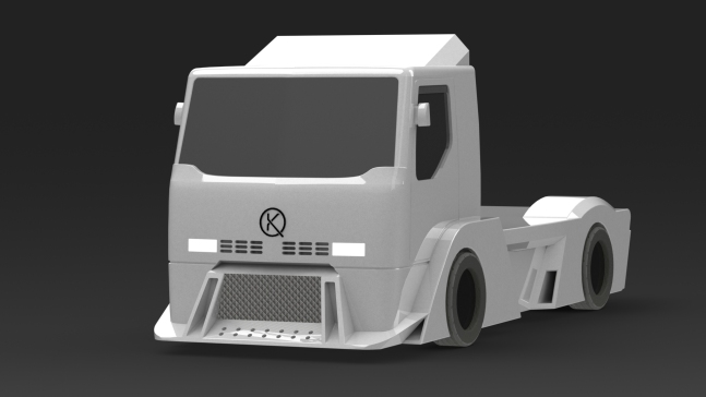 G058572-卡莱特金卡车=卡车吊车