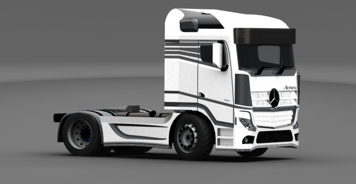 G058698-梅赛德斯-奔驰Actros=卡车吊车