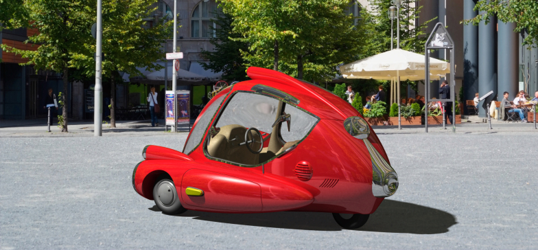 G059002-《辐射4》中的Zip Car=汽车轿车SUV