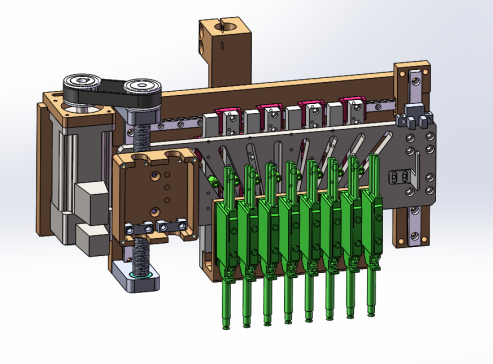 等分机构总装 Solidworks设计