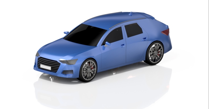 G059084-2018款奥迪A6 Avant简化的模型=汽车轿车SUV