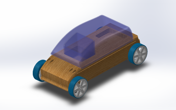 G059120-Automoblox 蓝色汽车=汽车轿车SUV
