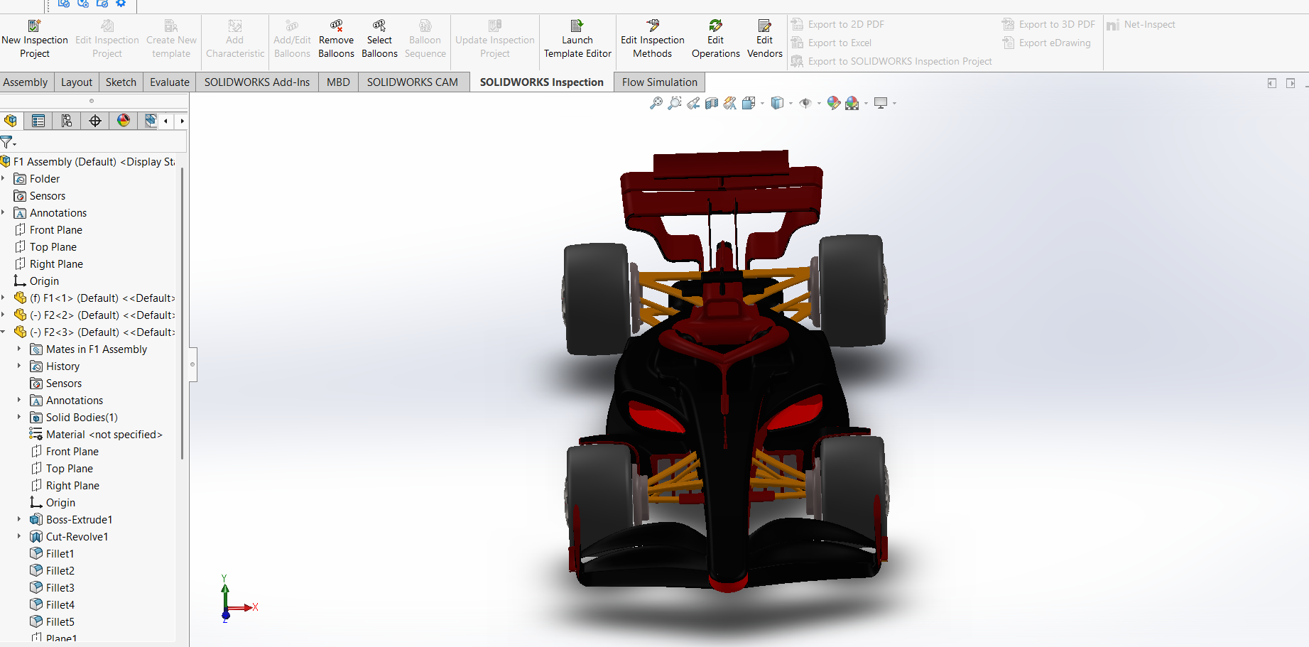 G059257-F1赛车Solidworks=汽车轿车SUV
