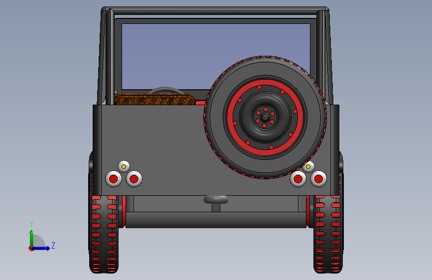 G059323-Jeep 模型_汽车型号=汽车轿车SUV 左侧视图