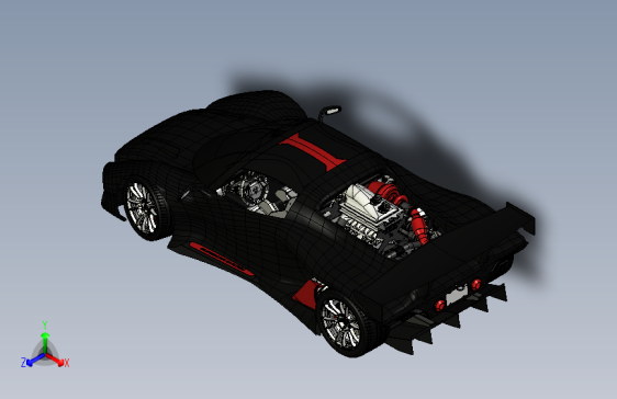 G059475-SUPERCAR SYSTEM FREESTYLE NUCLEUS=汽车轿车SUV