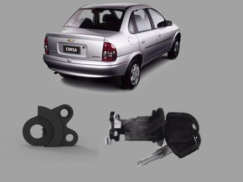 G059562-Tranca Porta malas GM Classic (3D打印) _ Celta - 汽车后备箱锁 GM Classic _ Celta (3D打印)=汽车轿车SUV