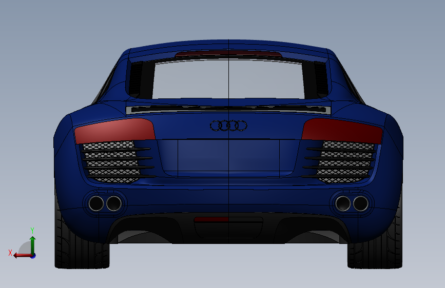 G059741-奥迪R8 _ V8Coupé=汽车轿车SUV