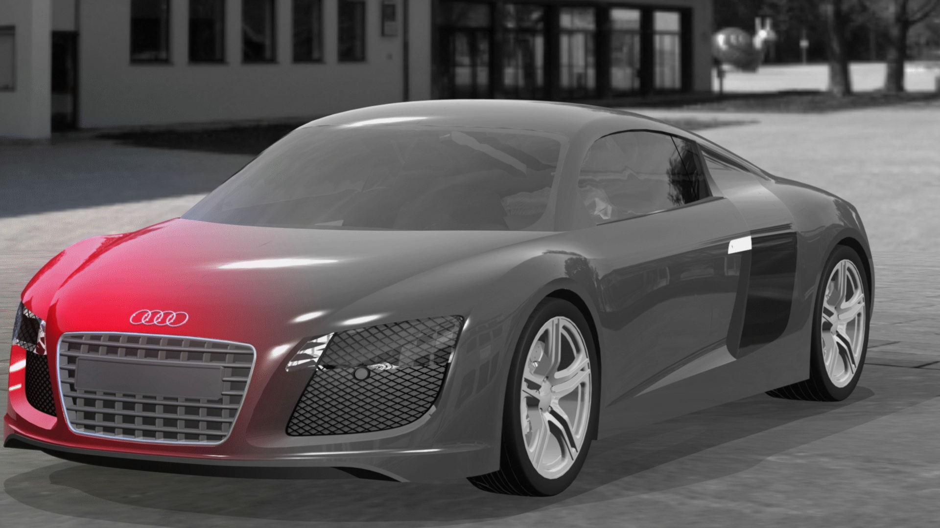 G059751-奥迪R8 WIP (NX10)=汽车轿车SUV