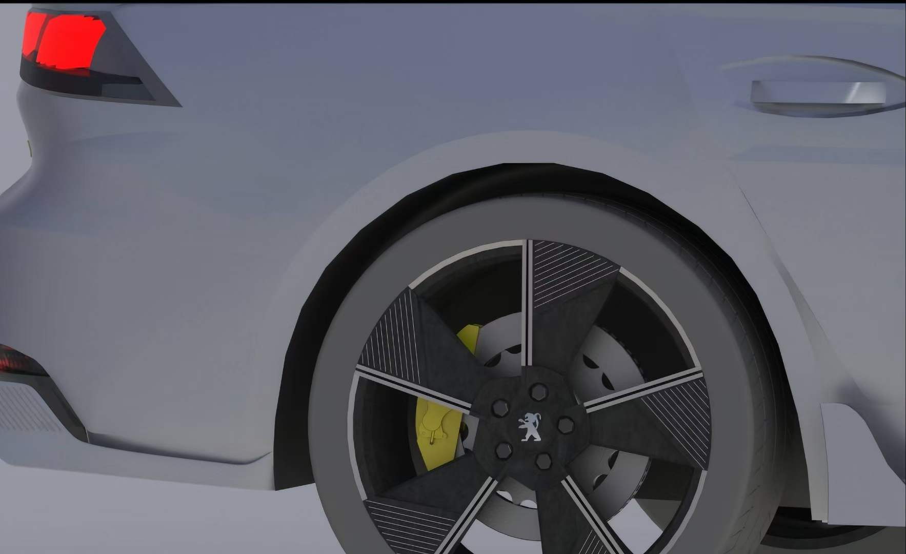 G061703-原创 Peugeot 508 PSE car model=汽车轿车SUV