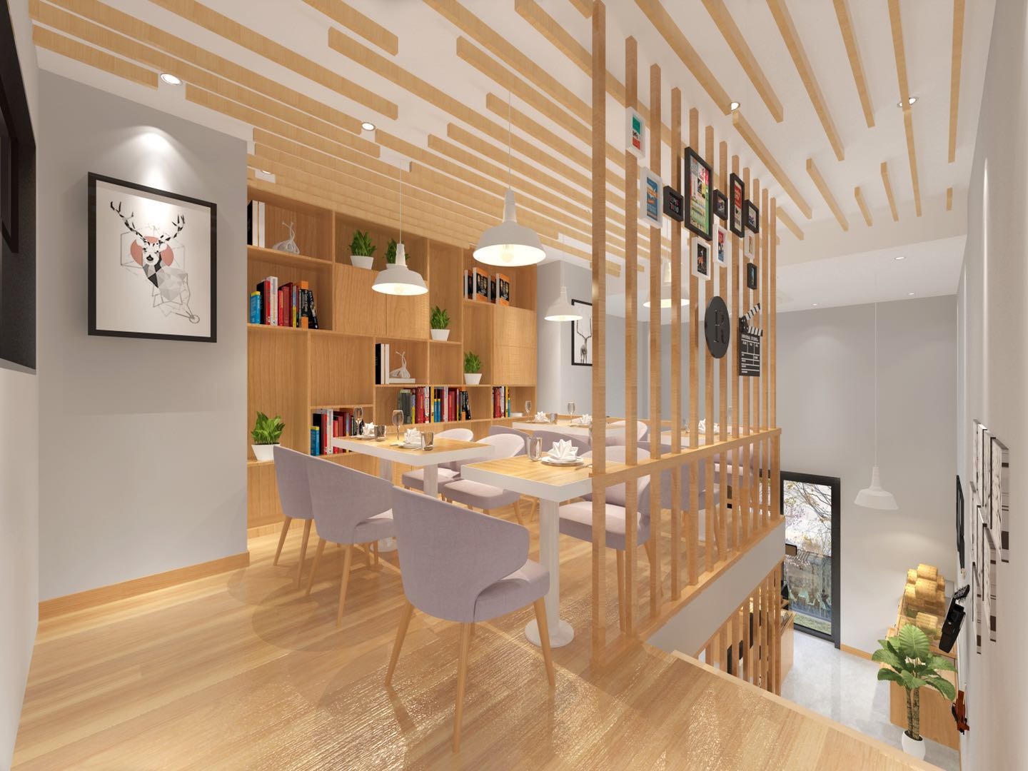 烘焙面包奶茶店