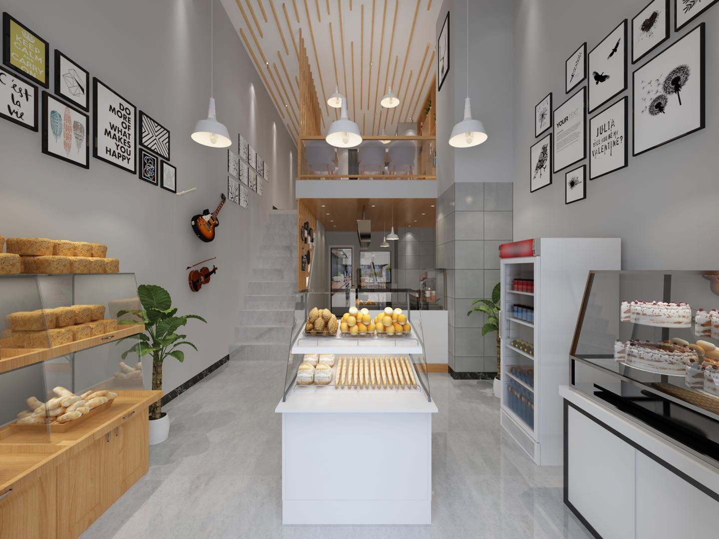 烘焙面包奶茶店