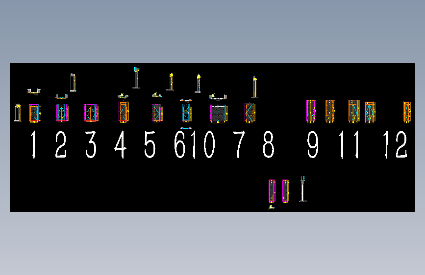 酒店大堂DS 1.1.1-2 门表