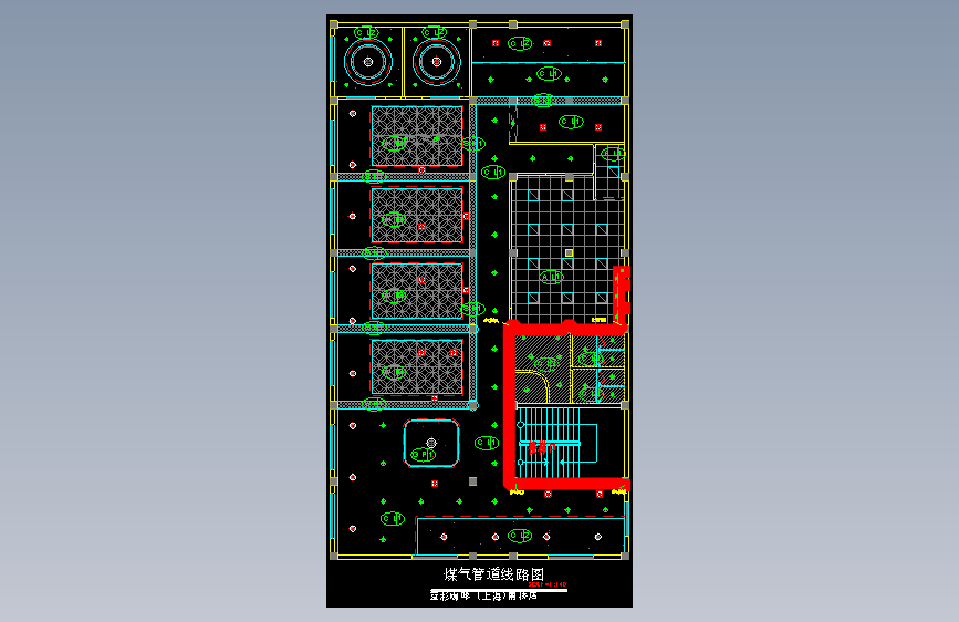 蓝衫咖啡咖啡馆完整施工图