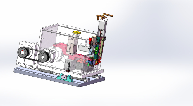 连接器凸轮插针机凸轮模组3D图纸 STEP格式