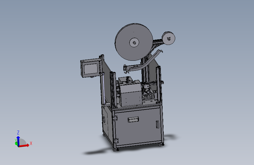 自动凸轮插针机USB TYPE C高速电子凸轮插针机3D模型图纸 STP格式