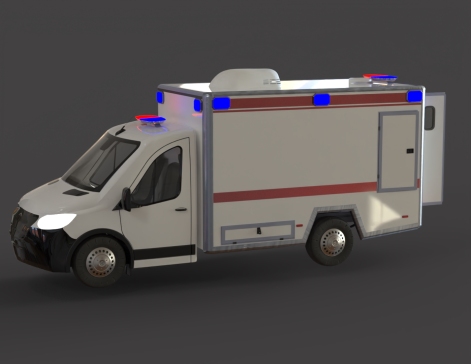 G060868-梅赛德斯 救护车 盒式类型=汽车轿车SUV