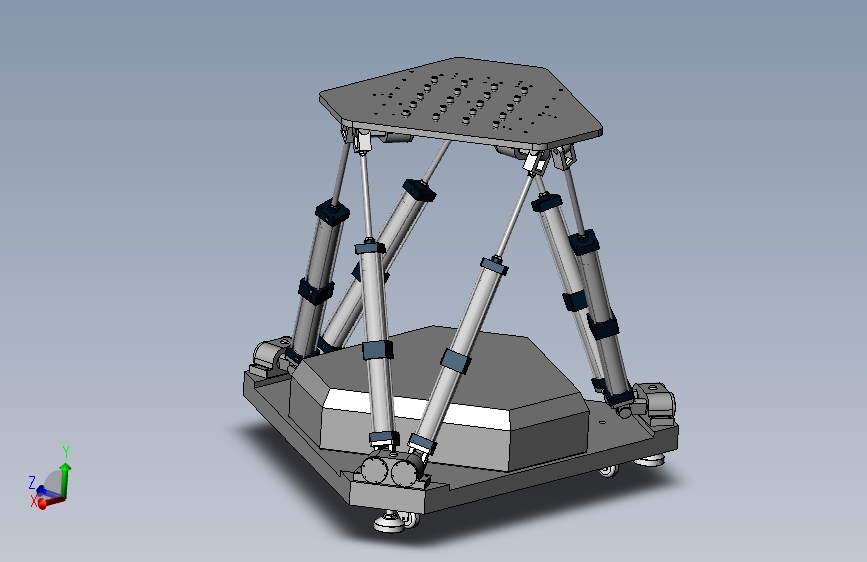六自由度平台3D模型--811247--200