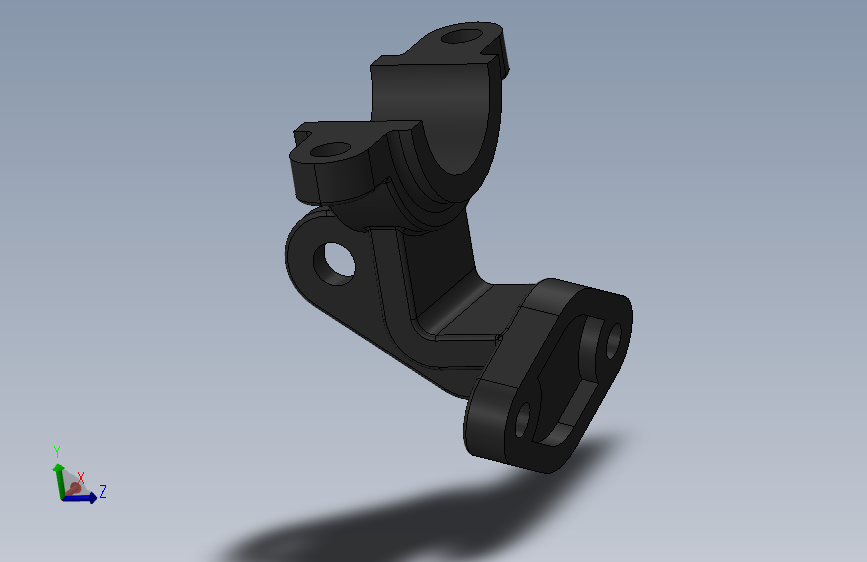 任务：SolidWorks 管夹