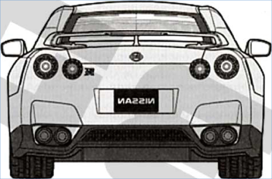 G061262-日产GT-R R35=汽车轿车SUV