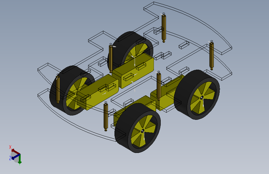G061354-四轮驱动汽车机器人 arduino=汽车轿车SUV