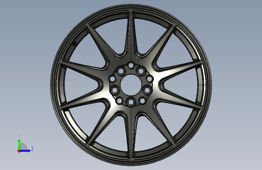 G062185-RIM R17 J8.25 ET35 (2)=汽车车轮轮毂轮胎
