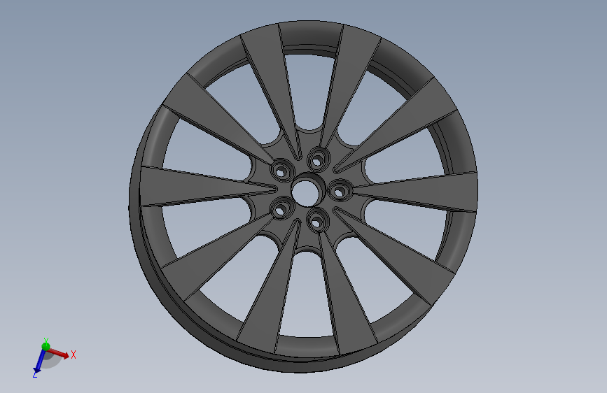G062228-SolidWorks车轮=汽车车轮轮毂轮胎