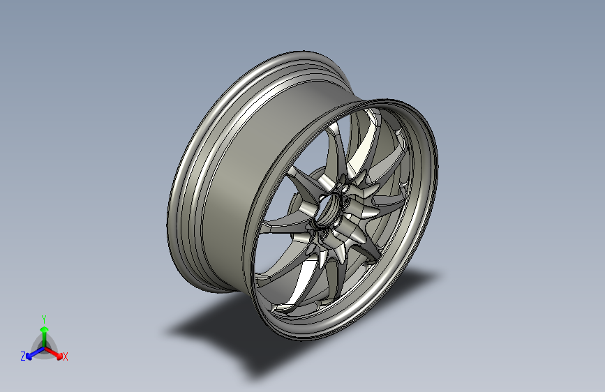 G062277-VOLK RACING CE28-17x7.5 +33 (2)=汽车车轮轮毂轮胎 主视图