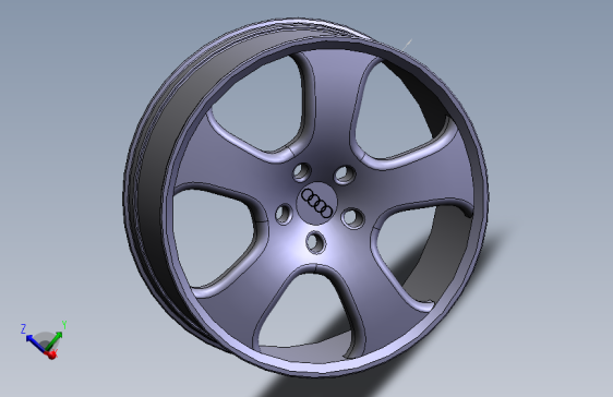 G062327-奥迪 RIM=汽车车轮轮毂轮胎