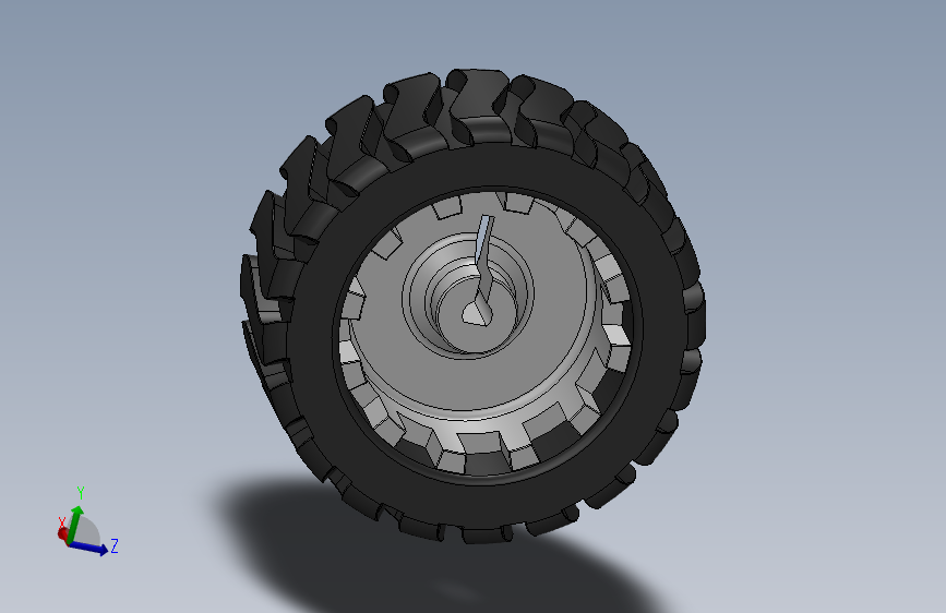 G062565-车轮42x19mm dfrobot=汽车车轮轮毂轮胎