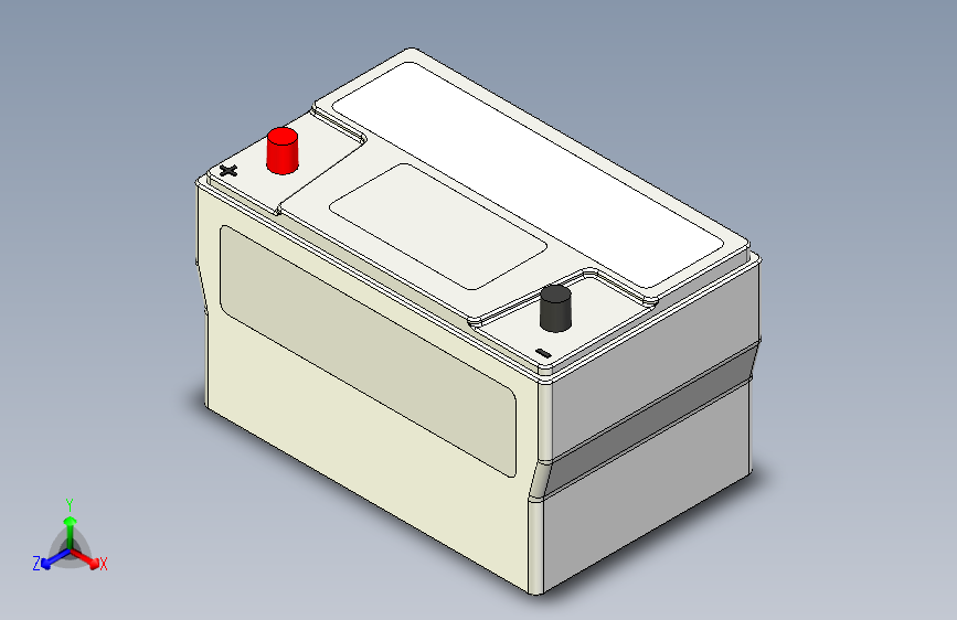 G046011-12V卡车电池=轮船船体