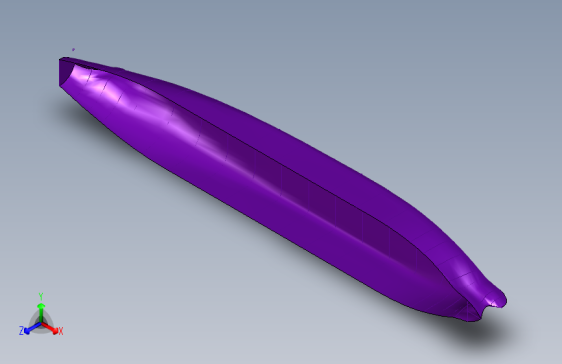 G046014-12米军用舰艇设计=轮船船体