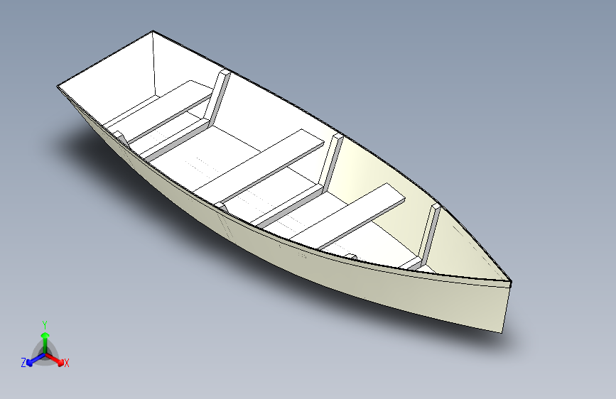 G046020-12英尺小艇=轮船船体