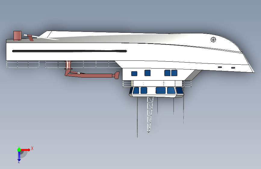 G046105-106'+通用船只=轮船船体