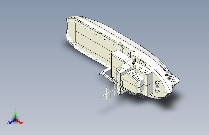 G046160-Ahts.2x1600hp=轮船船体