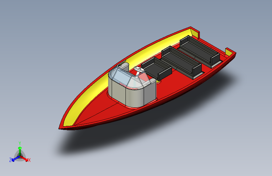 G046193-BOAT+(7)=轮船船体