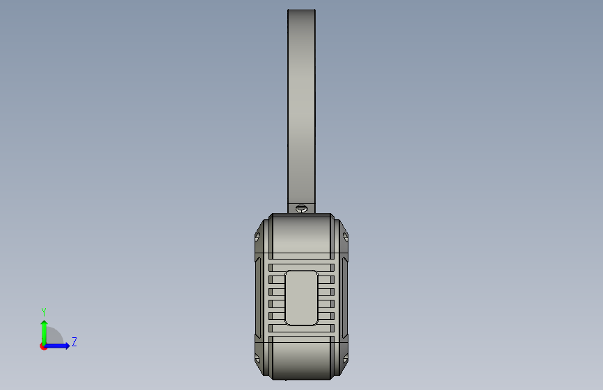 G046202-boAt+石头+200+便携式蓝牙音箱=轮船船体 左侧视图