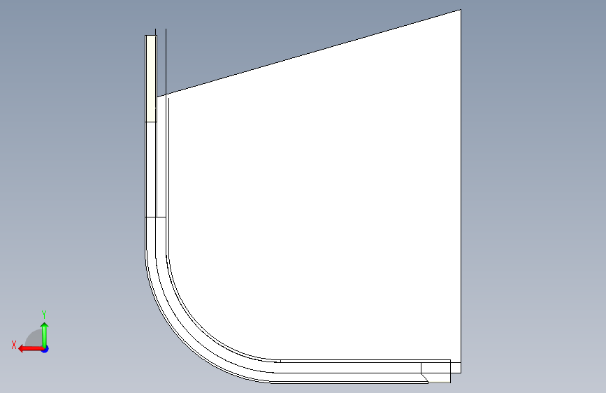 G046204-boat=轮船船体 背面视图
