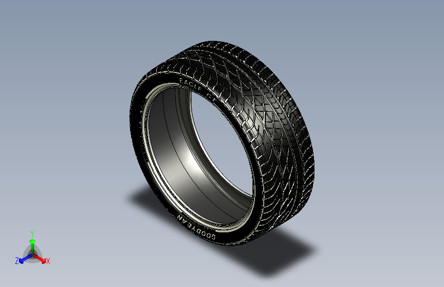 G062891-固特异鹰GT轮胎=汽车车轮轮毂轮胎