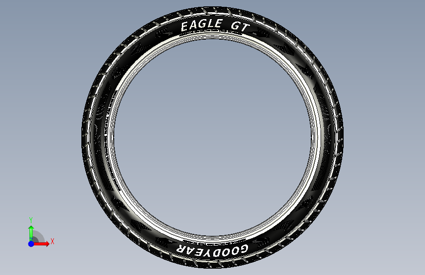 G062891-固特异鹰GT轮胎=汽车车轮轮毂轮胎