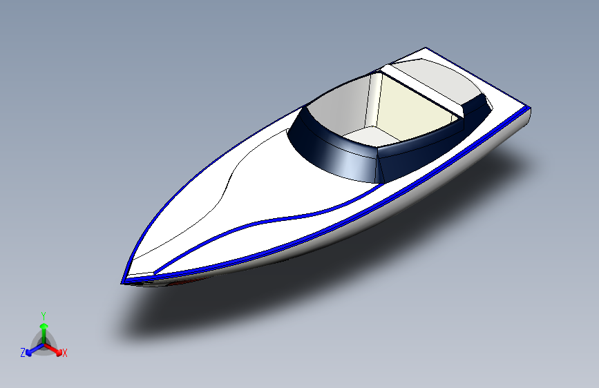G046258-Fast+Boat=轮船船体