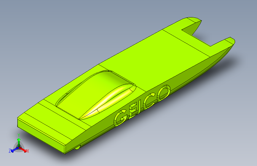 G046272-Geico海上摩托艇小姐=轮船船体