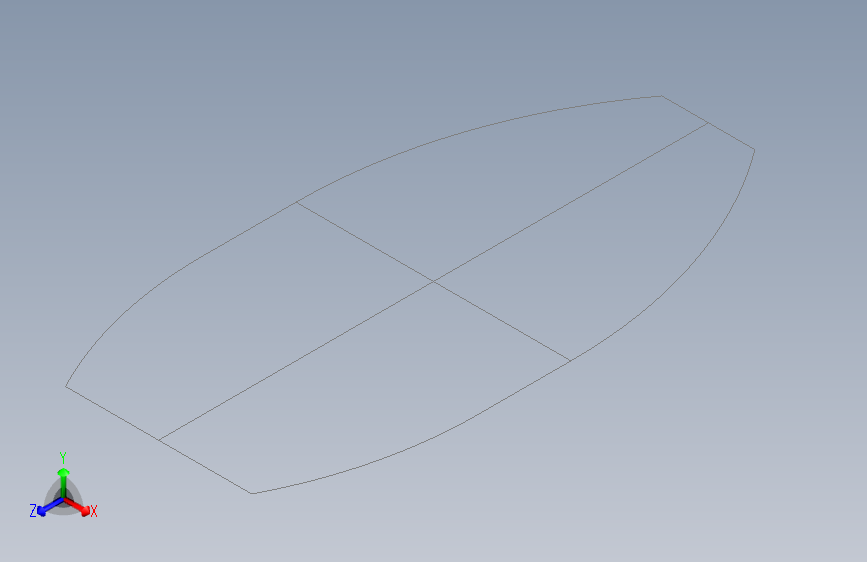 G046299-Iceblade迷你FDM船体船体=轮船船体
