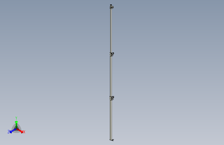G046304-Industrial+Aluminum+Pole+-+Extends+from+3.19+to+8.35+Feet+-+Plastic+T-Head=轮船船体