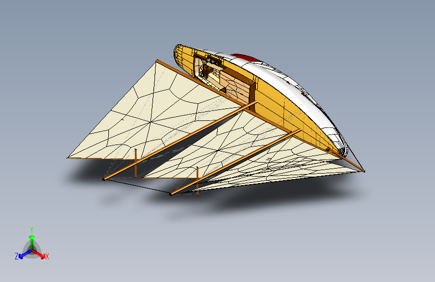 G046337-loyalist+小船模型=轮船船体