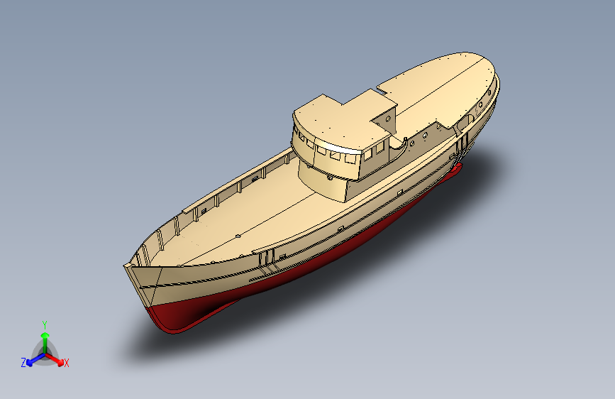 G046366-Nordkap+捕鱼船：船体和上层建筑=轮船船体