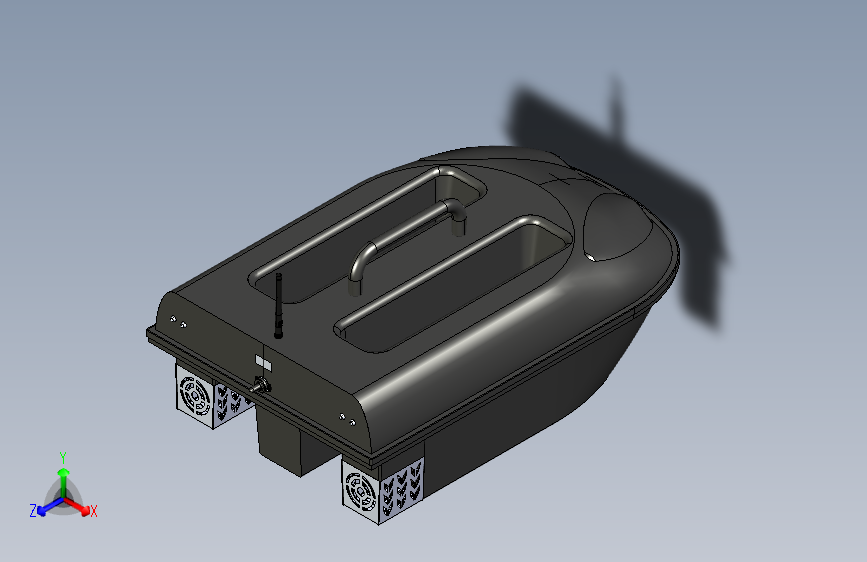 G046419-RC诱饵船=轮船船体