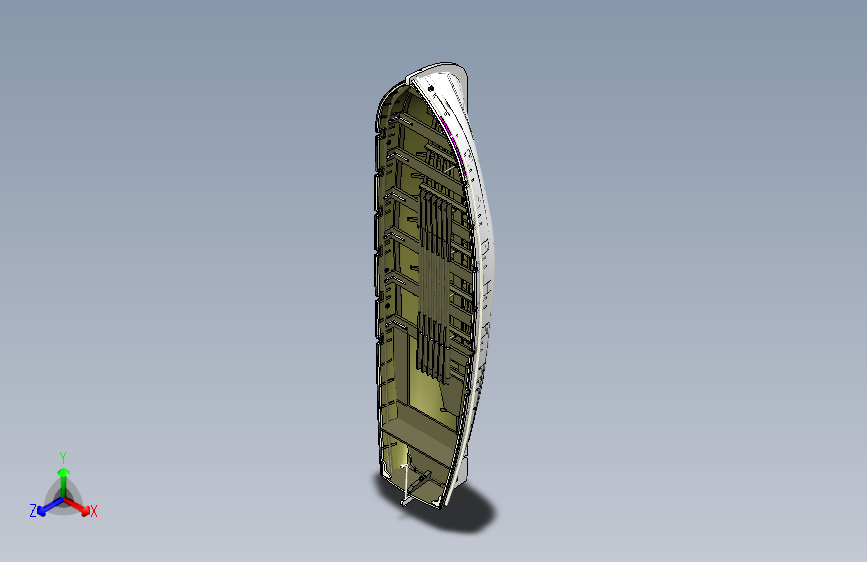G046448-Segel切刀=轮船船体